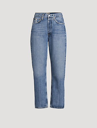 90s Mid-Rise Straight Jeans