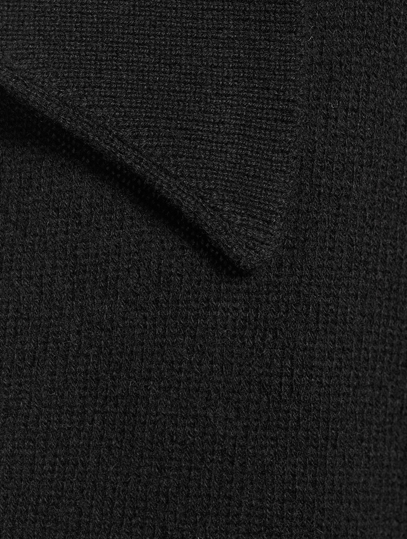 The Elsia Cashmere Polo Sweater