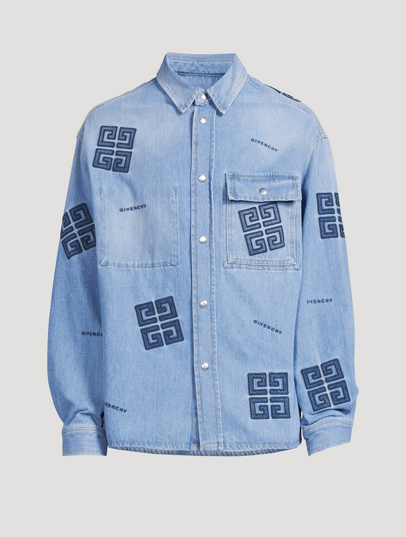 Givenchy 2024 denim shirt