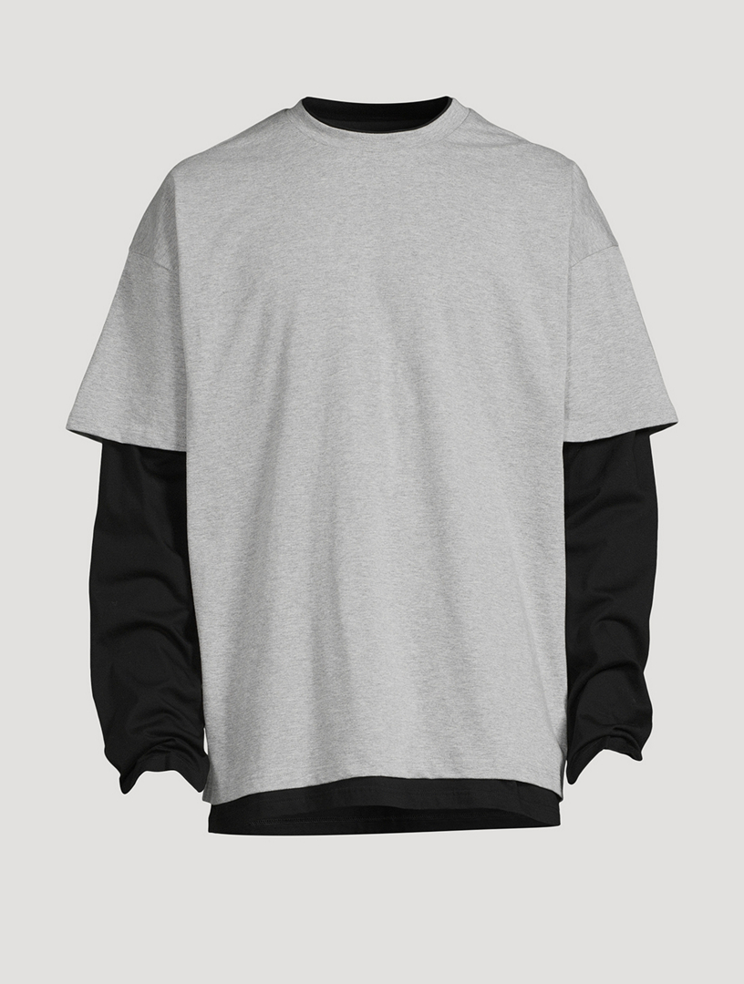 Layered Long Sleeve T Shirt