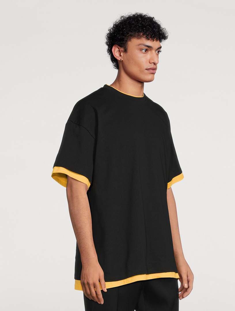 Cotton Layered T-Shirt