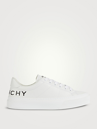 Sneakers City Sport en cuir avec logo Givenchy imprimé