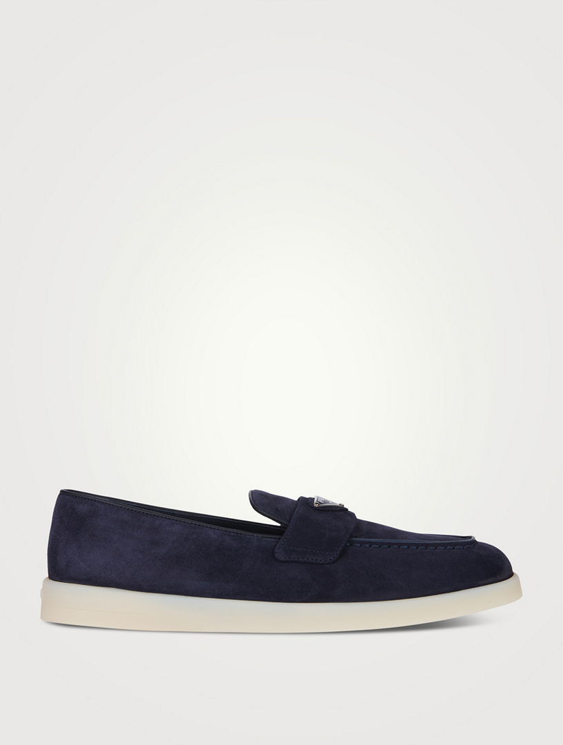 Suede Loafers