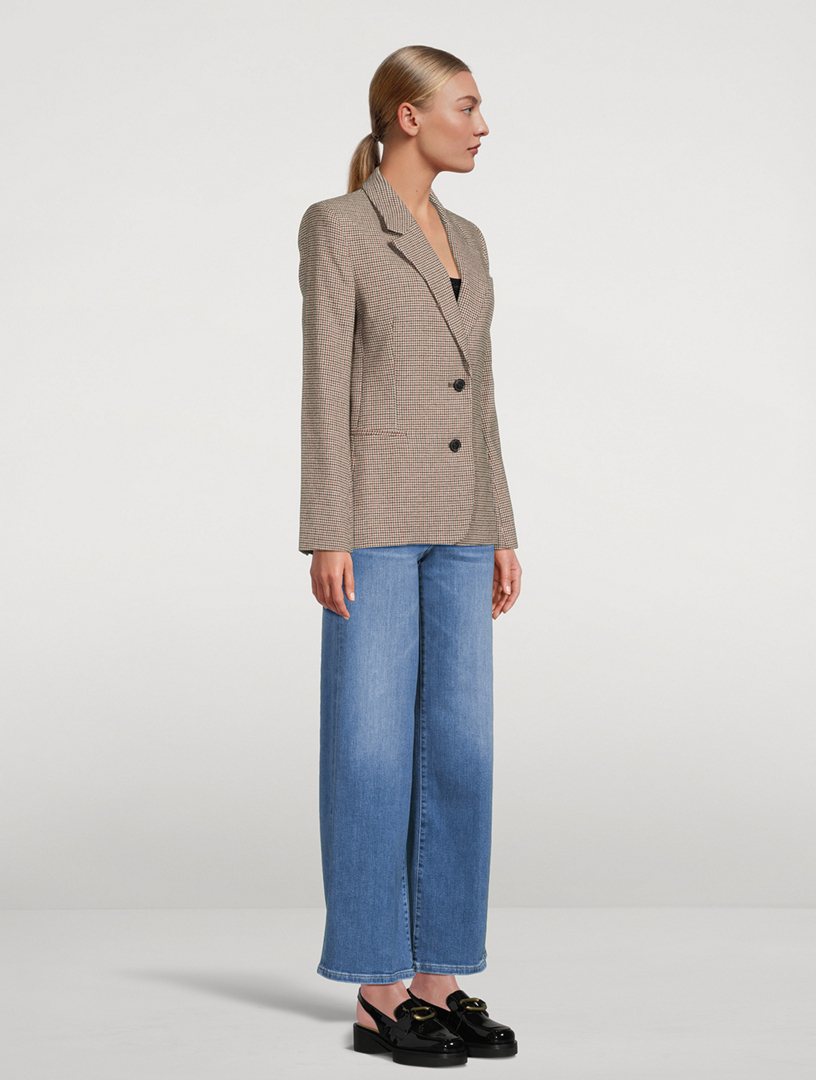 FRAME The Femme Wool-Blend Blazer