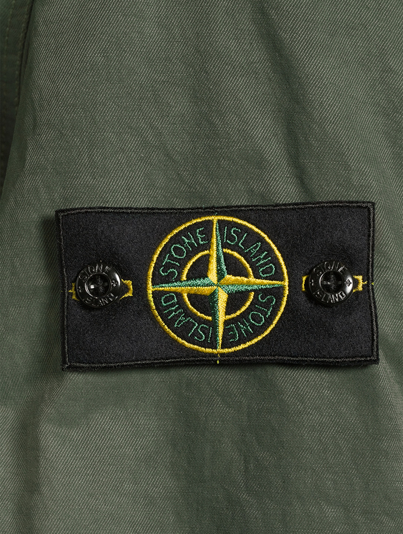 STONE ISLAND Nylon Twill Shirt Jacket | Holt Renfrew