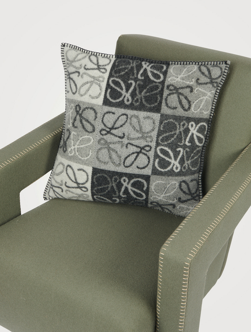 LOEWE Wool And Cashmere Anagram Cushion Holt Renfrew Canada