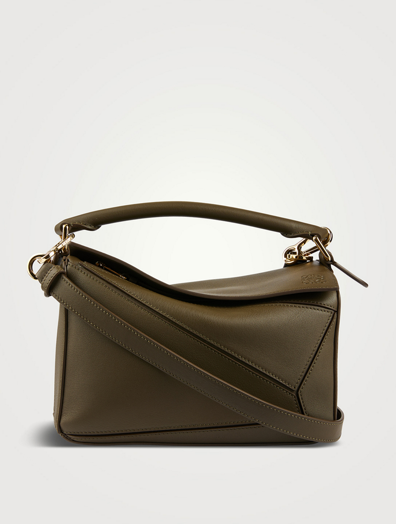 LOEWE Small Puzzle Leather Bag | Holt Renfrew