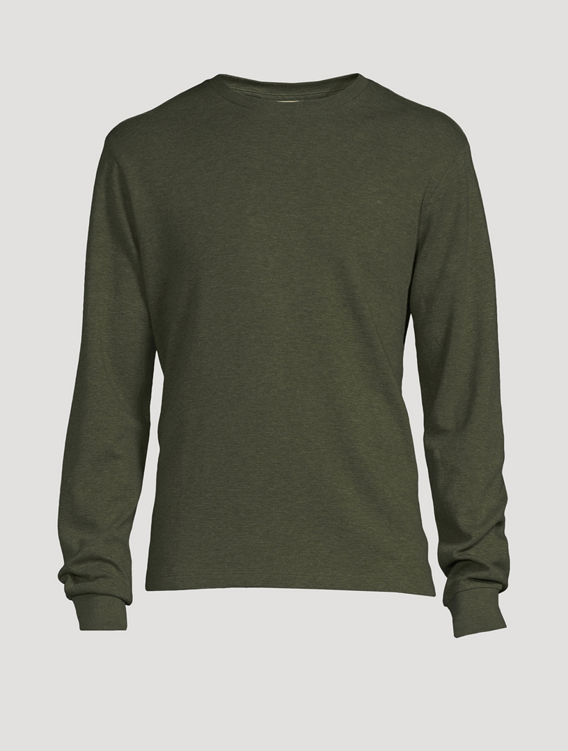 Duo Fold Cotton Long-Sleeve T-Shirt