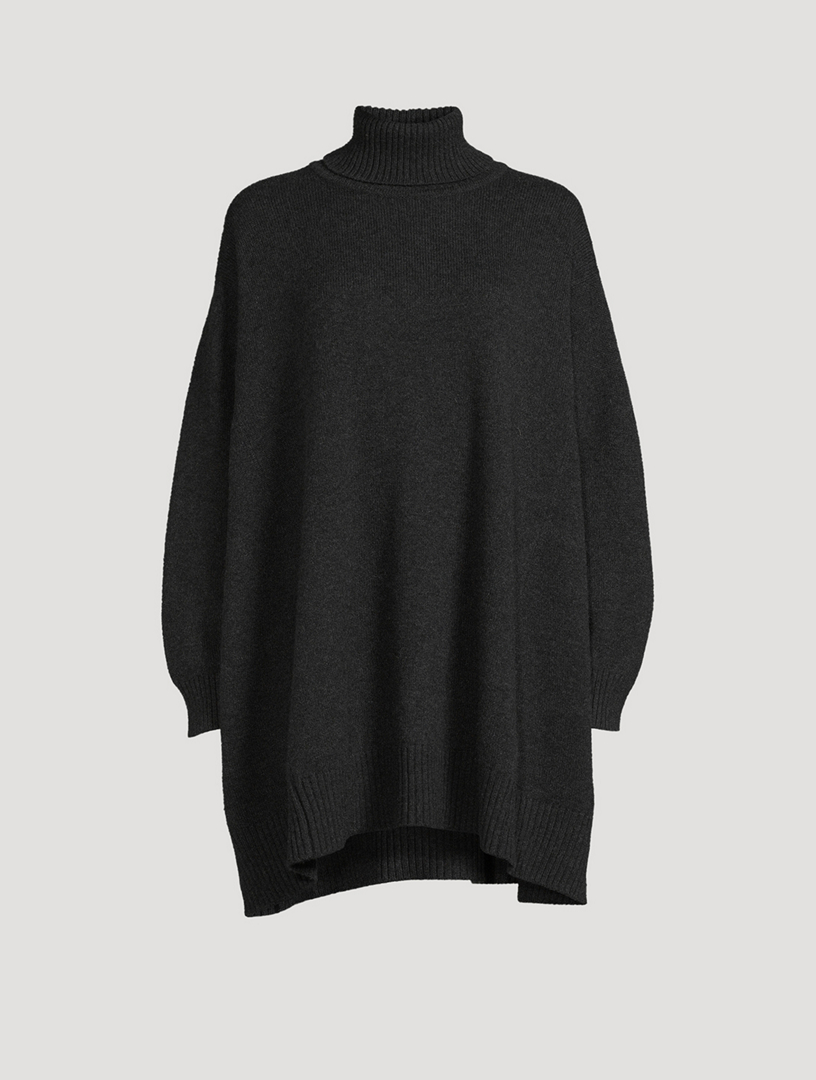 Black Turtleneck Sweaters for Women