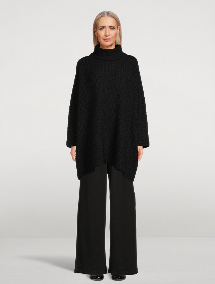Monks Rattan-Weave Cashmere Sweater