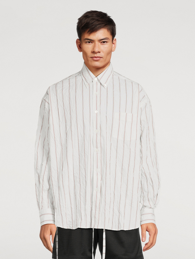 JOHN ELLIOTT Crinkled Kimono Shirt | Holt Renfrew