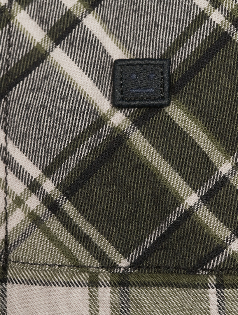 Flannel Check Jersey Jacket