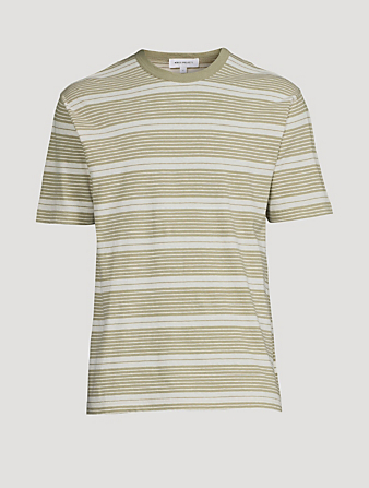 Johannes Sunbleached T-Shirt In Striped Print