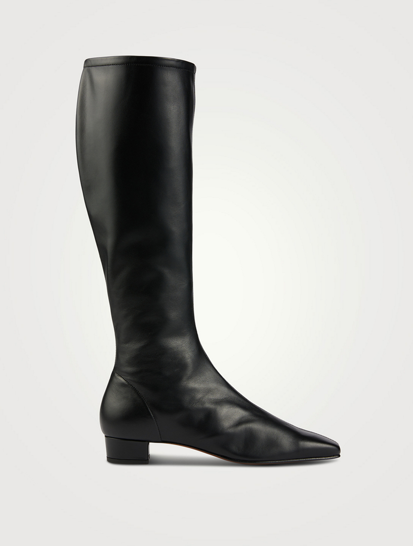 Edie Leather Knee High Boots