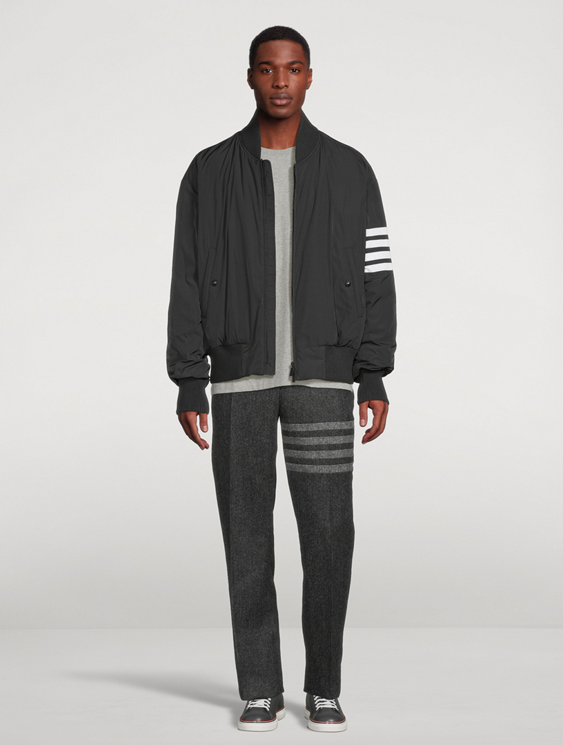 THOM BROWNE Oversized Down Blouson Jacket | Holt Renfrew