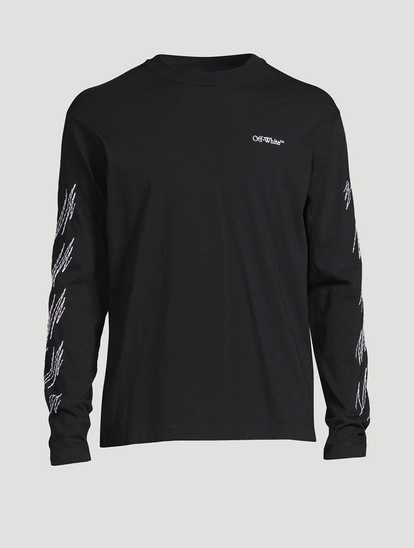 Off white long clearance sleeve