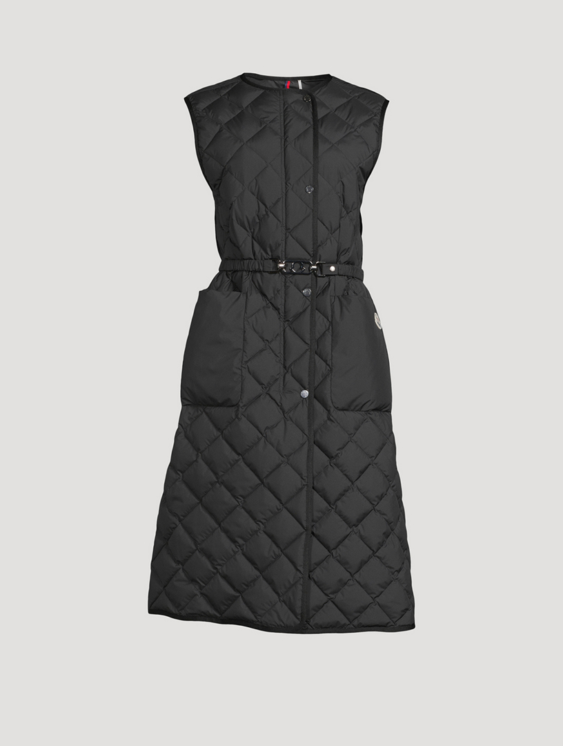 MONCLER Butor Belted Down Vest | Holt Renfrew