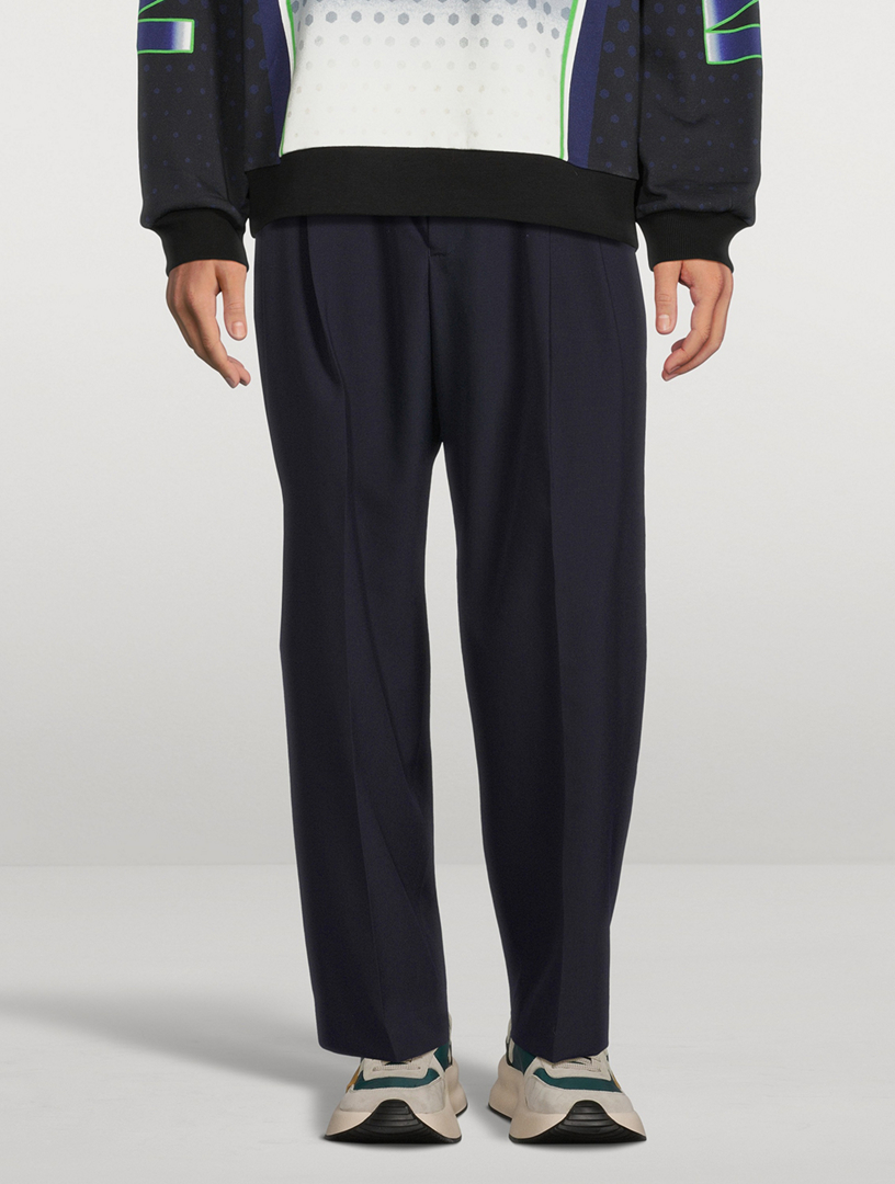 DRIES VAN NOTEN Phoenix Wool Tapered Pants Holt Renfrew