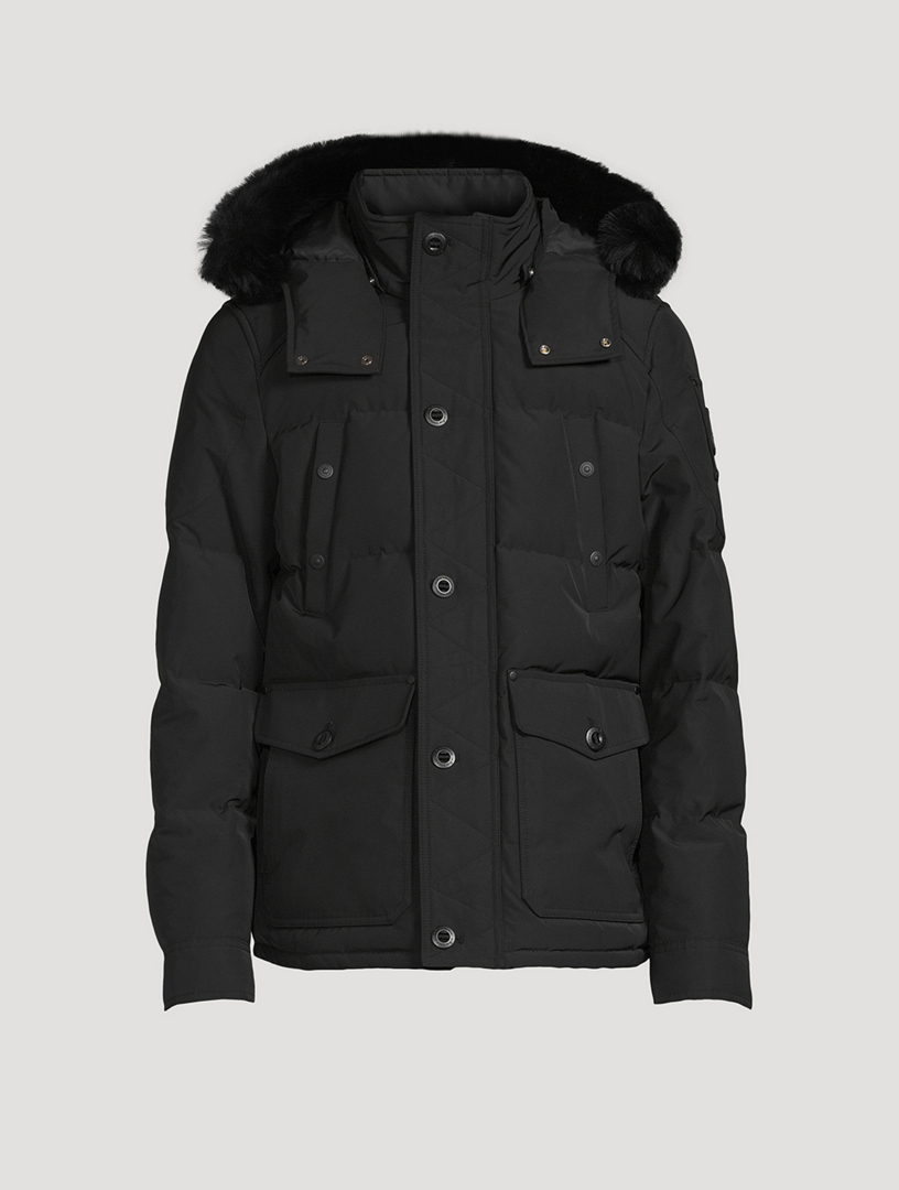 MOOSE KNUCKLES Onxy Round Island Neoshearling Jacket | Holt Renfrew