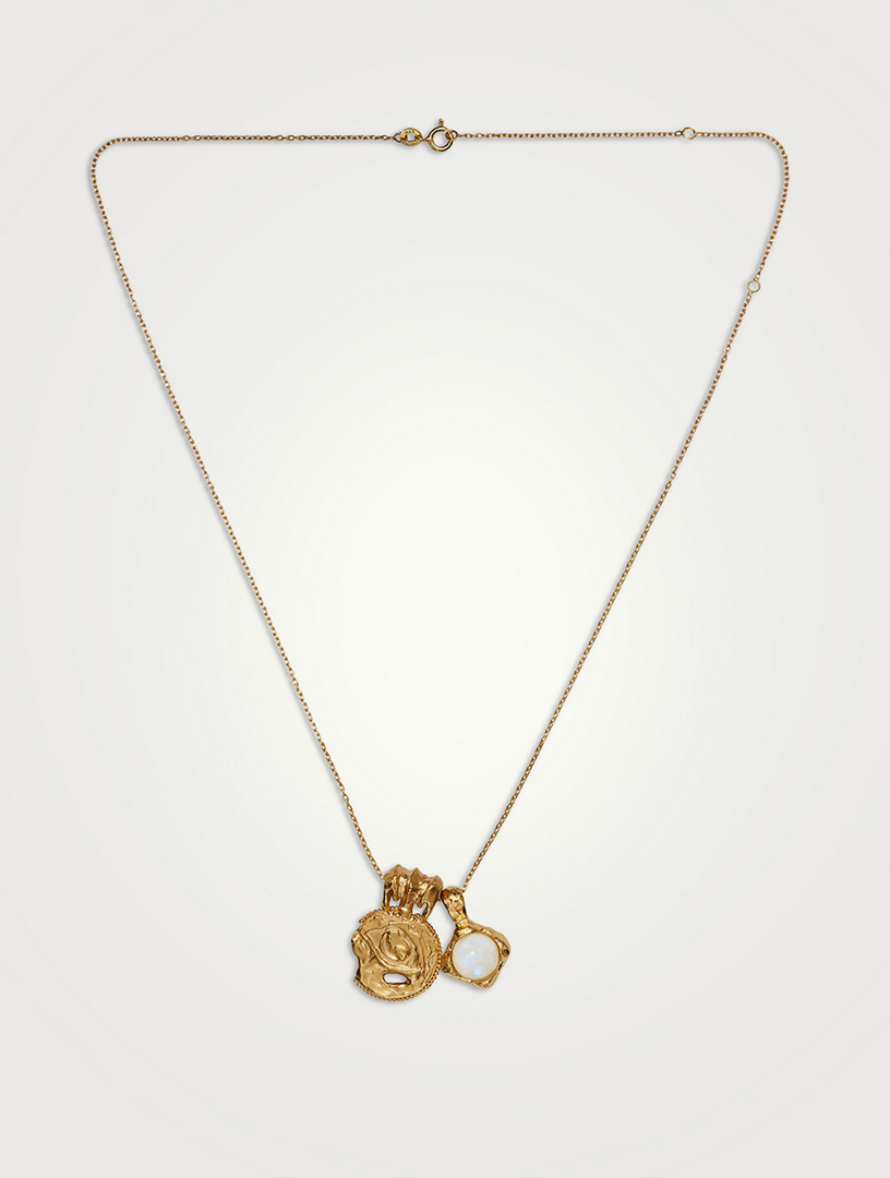 ALIGHIERI The Gaze Of The Moon Necklace Holt Renfrew