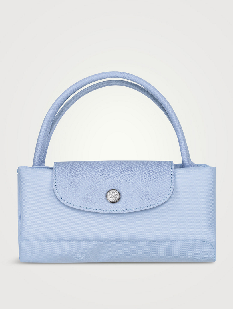 Light blue longchamp on sale bag