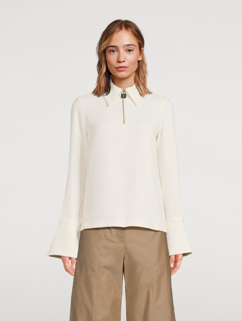 JW ANDERSON Padlock Henley Top | Holt Renfrew