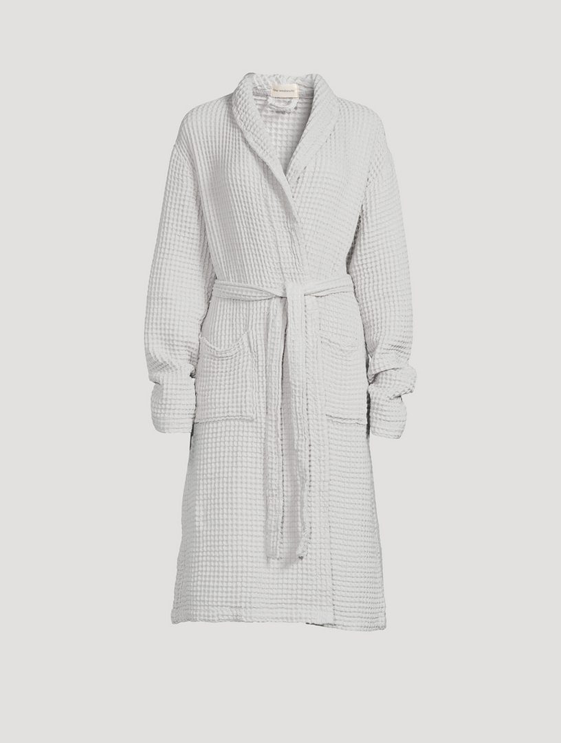 Small Waffle Knit Robe