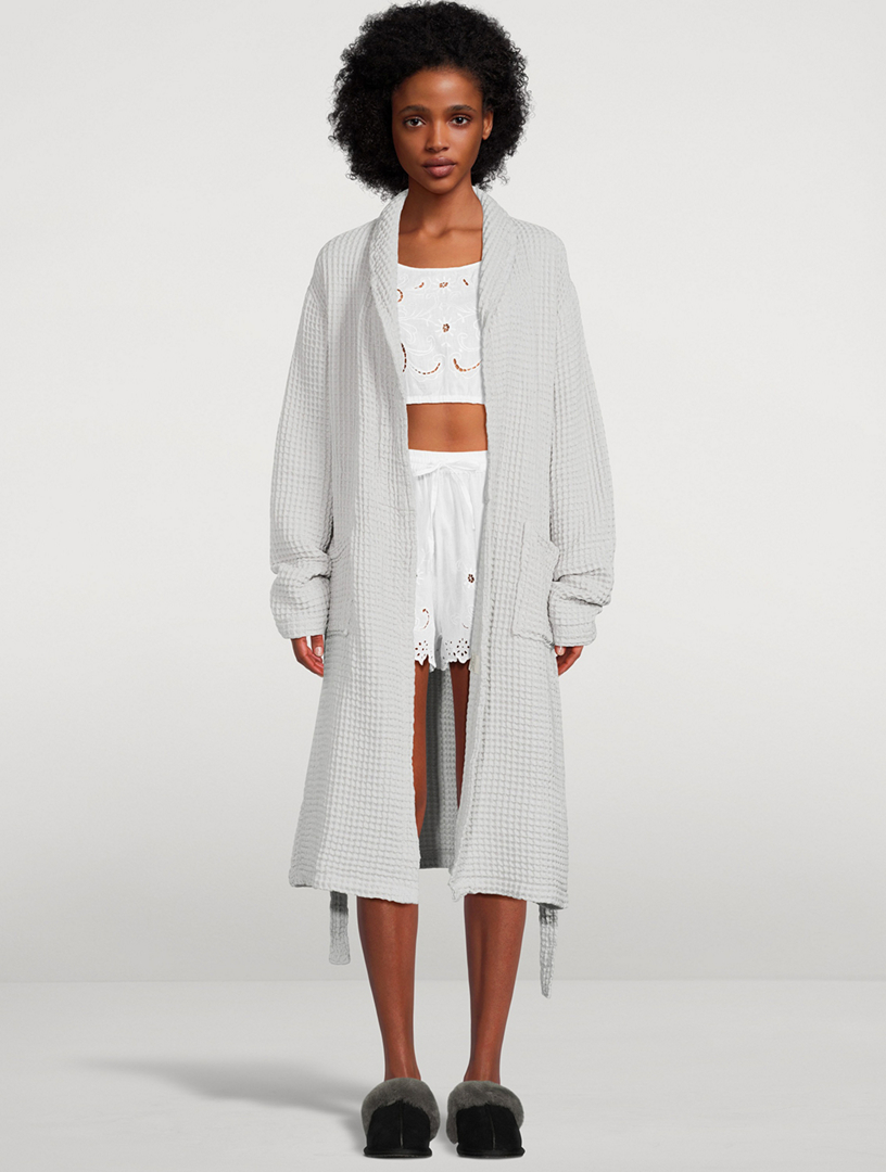 Small Waffle Knit Robe
