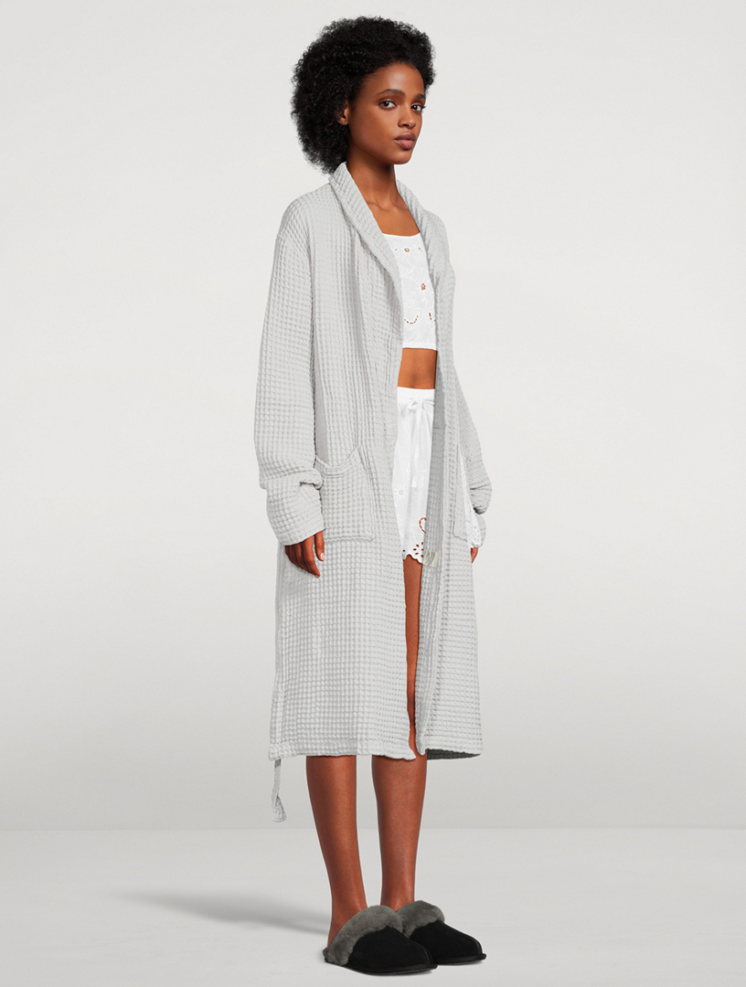 Small Waffle Knit Robe