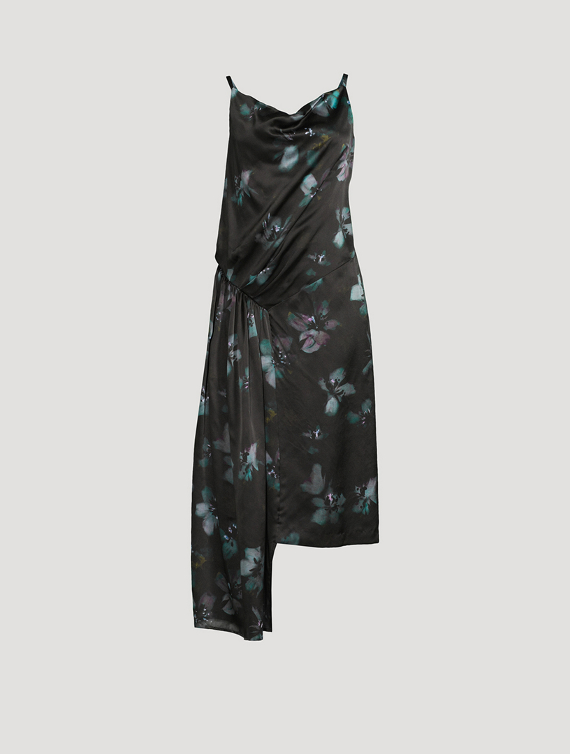 Dries van outlet noten silk dress