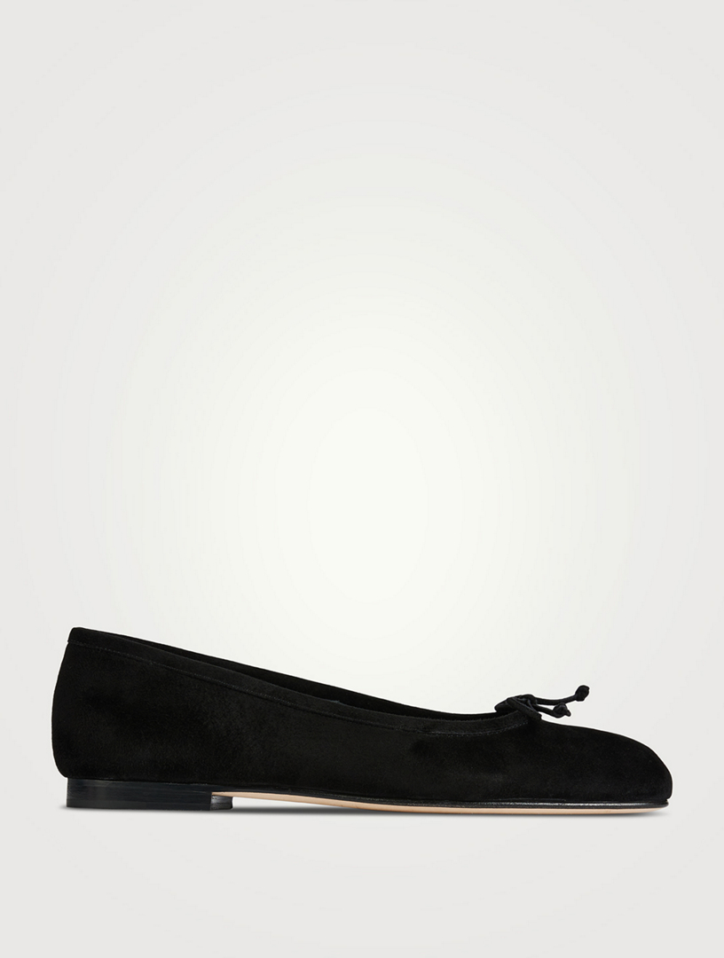 Manolo blahnik hot sale flats black