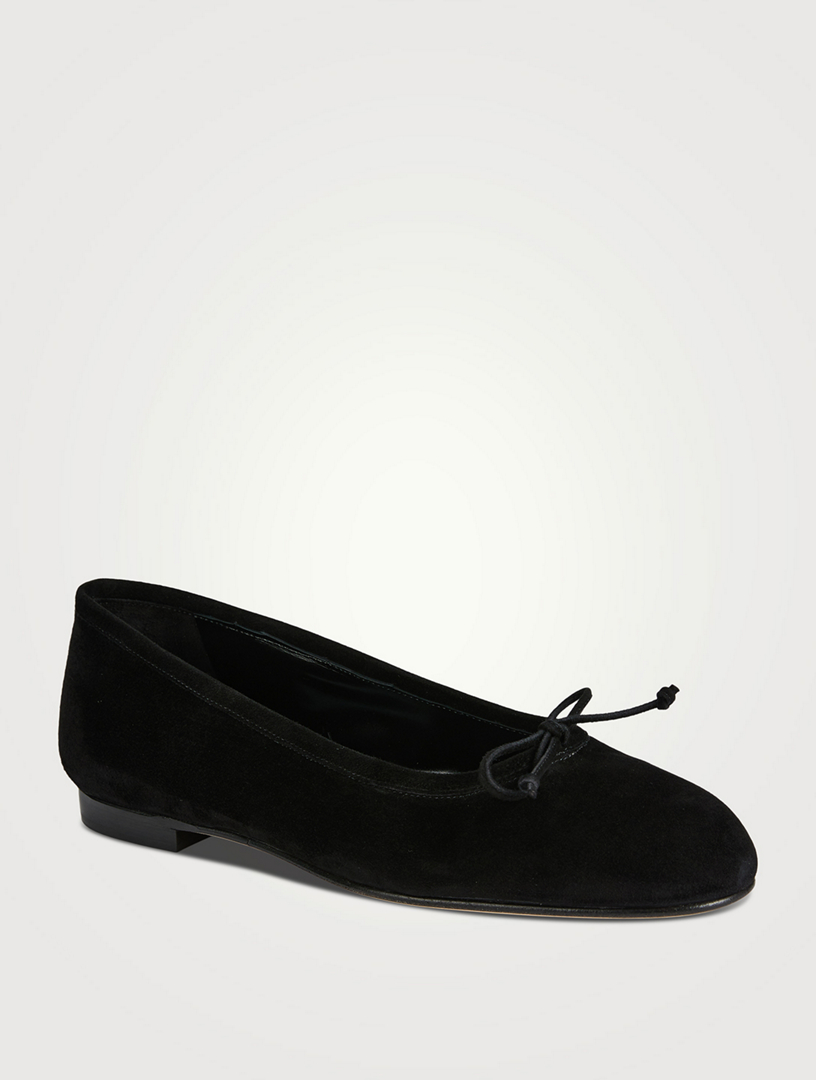 Manolo blahnik suede on sale flats