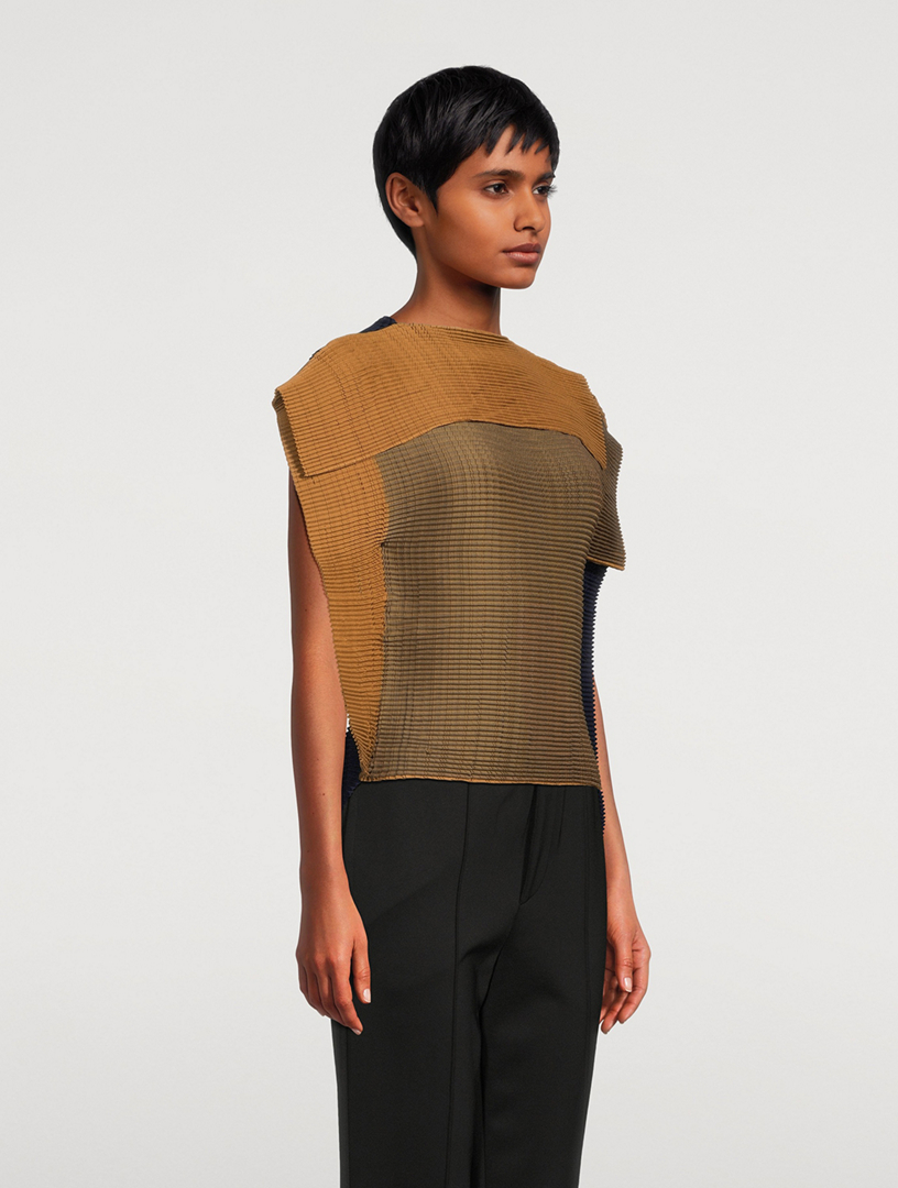 ISSEY MIYAKE Framed Pleats Top | Holt Renfrew