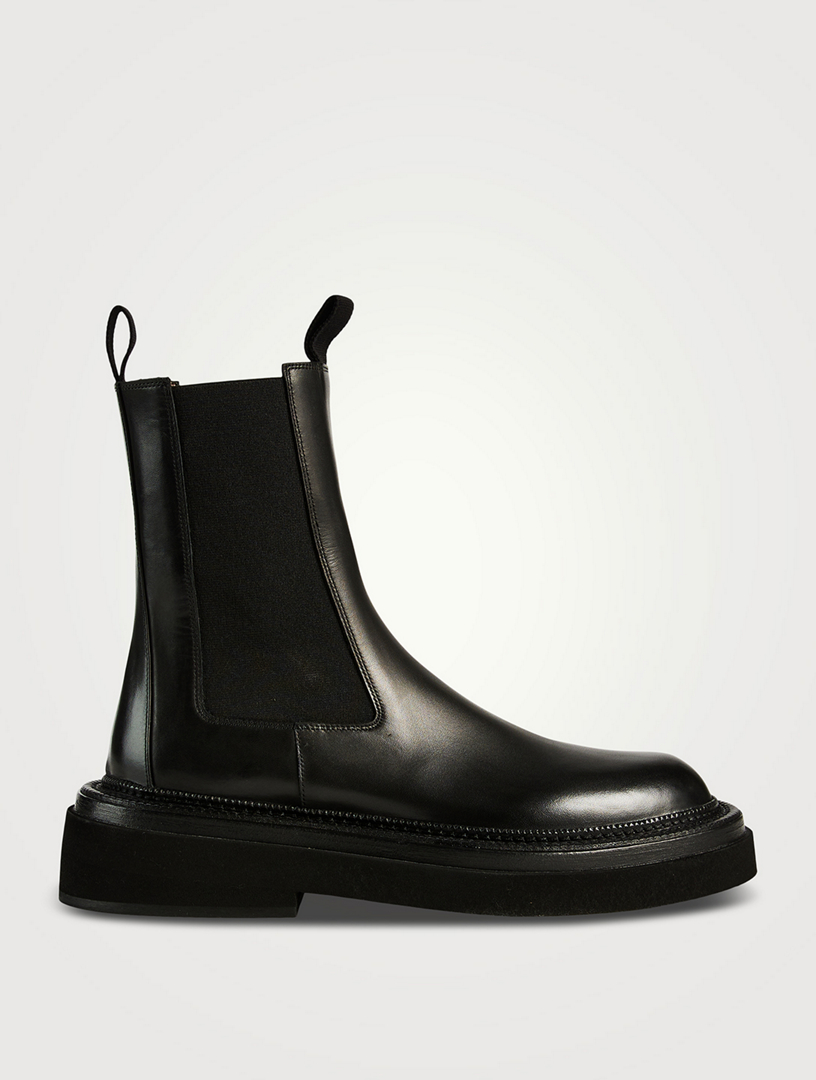 MARSÈLL Pollicione Leather Chelsea Boots | Holt Renfrew