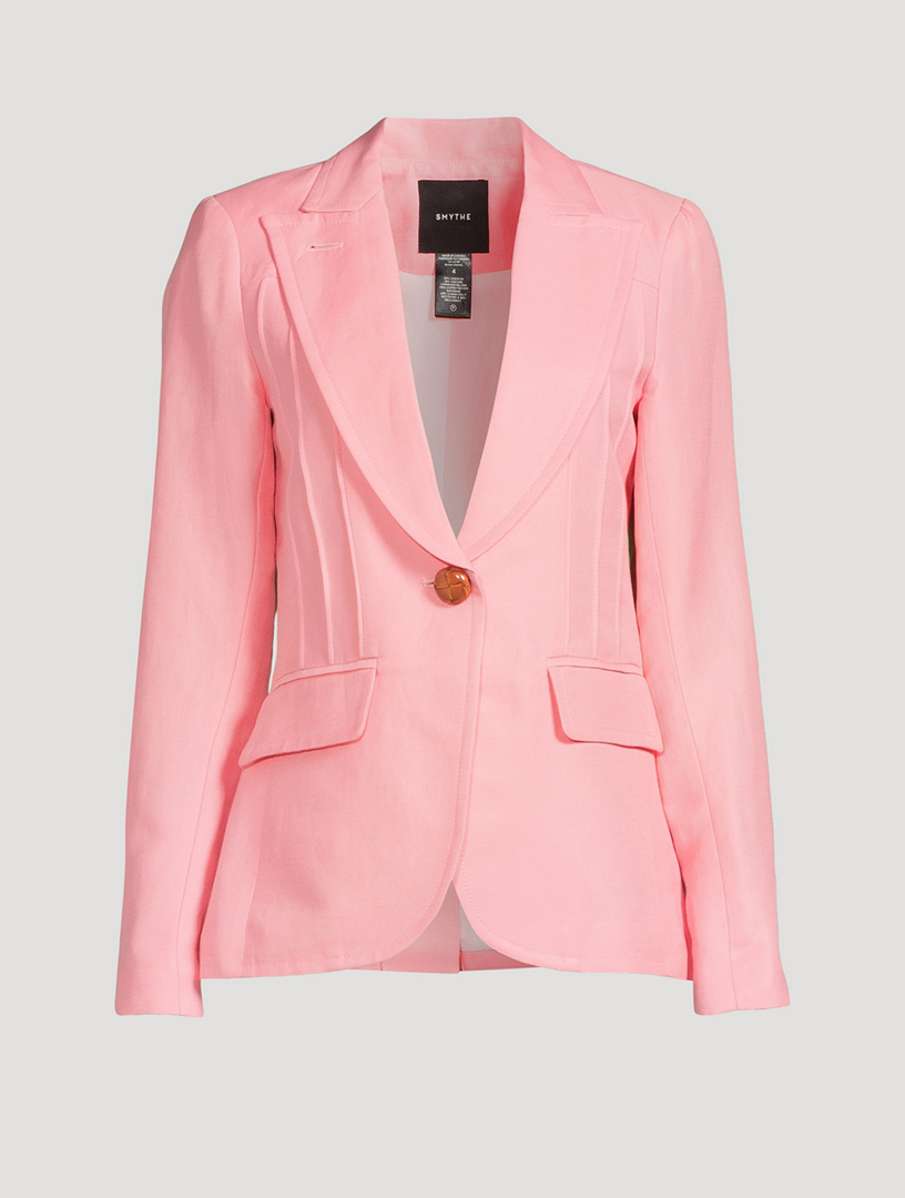 SMYTHE Pintuck Blazer | Holt Renfrew