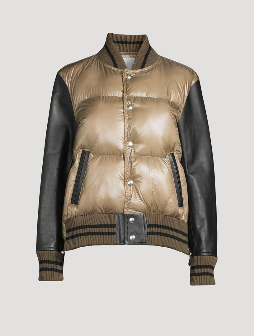 SACAI Padded Varsity Jacket | Holt Renfrew