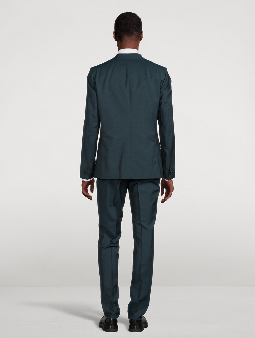 Mohair Suit Paul Smith Tailored Fit $795 Paul Smith Men's Green
