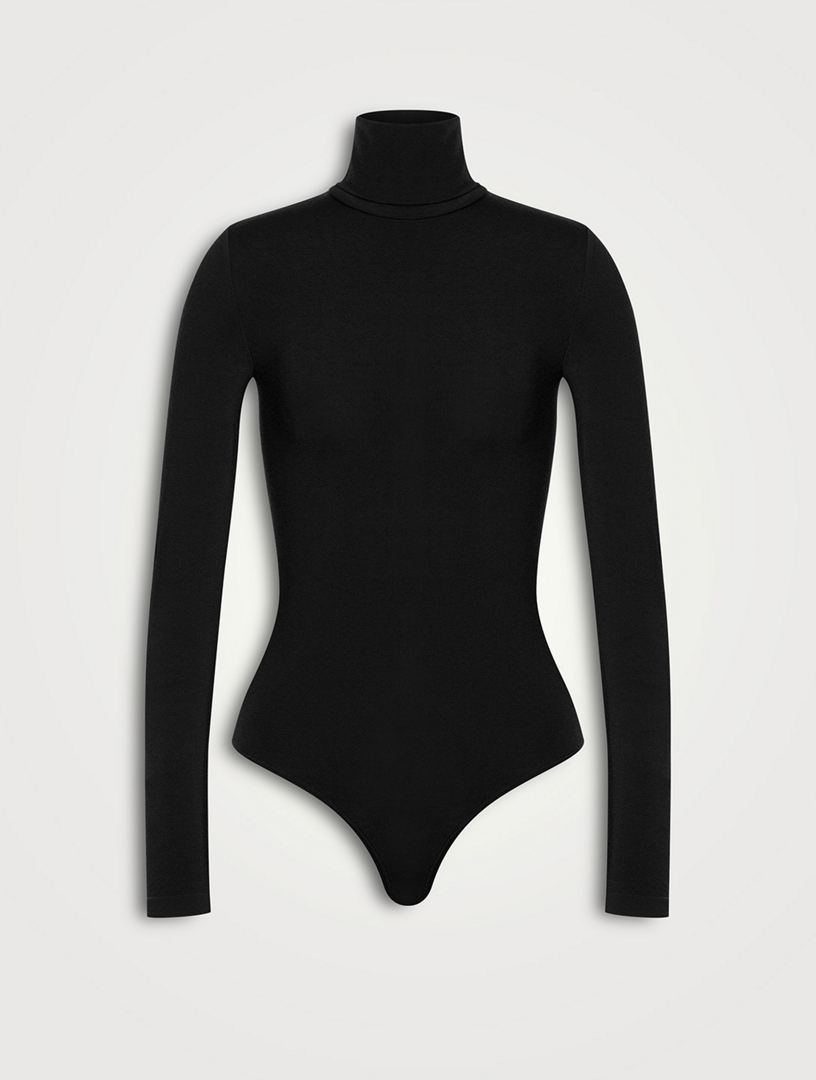 SKIMS Fits Everybody High Neck Bodysuit - Sienna - ShopStyle Plus