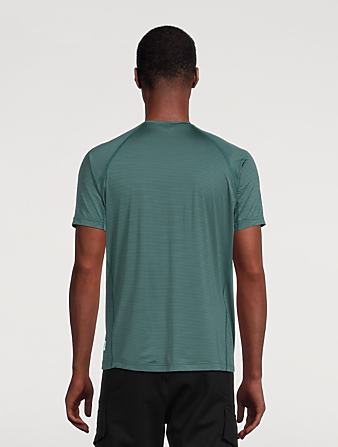 REIGNING CHAMP Nylon Jersey Running T-Shirt  Green