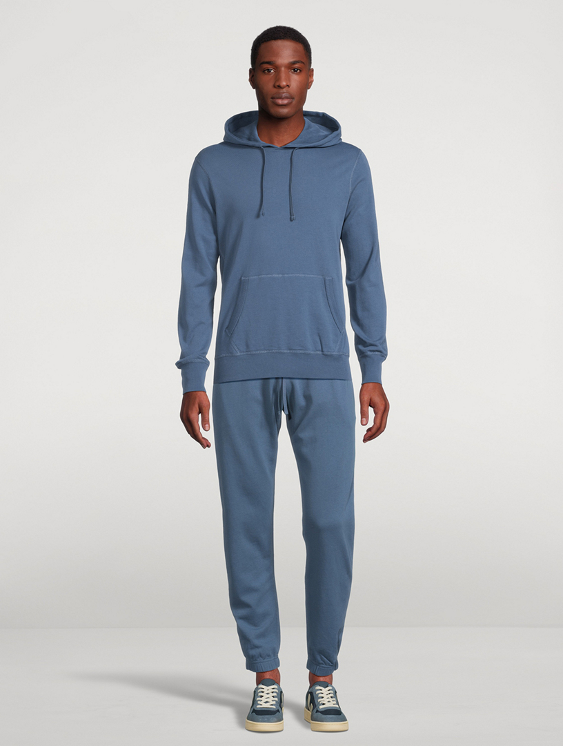 REIGNING CHAMP Lightweight Terry Pullover Hoodie  Blue