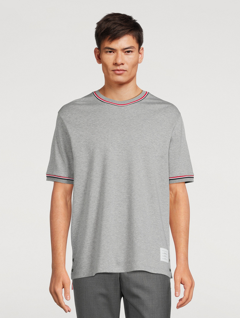 Cotton Milano Stripe T-Shirt