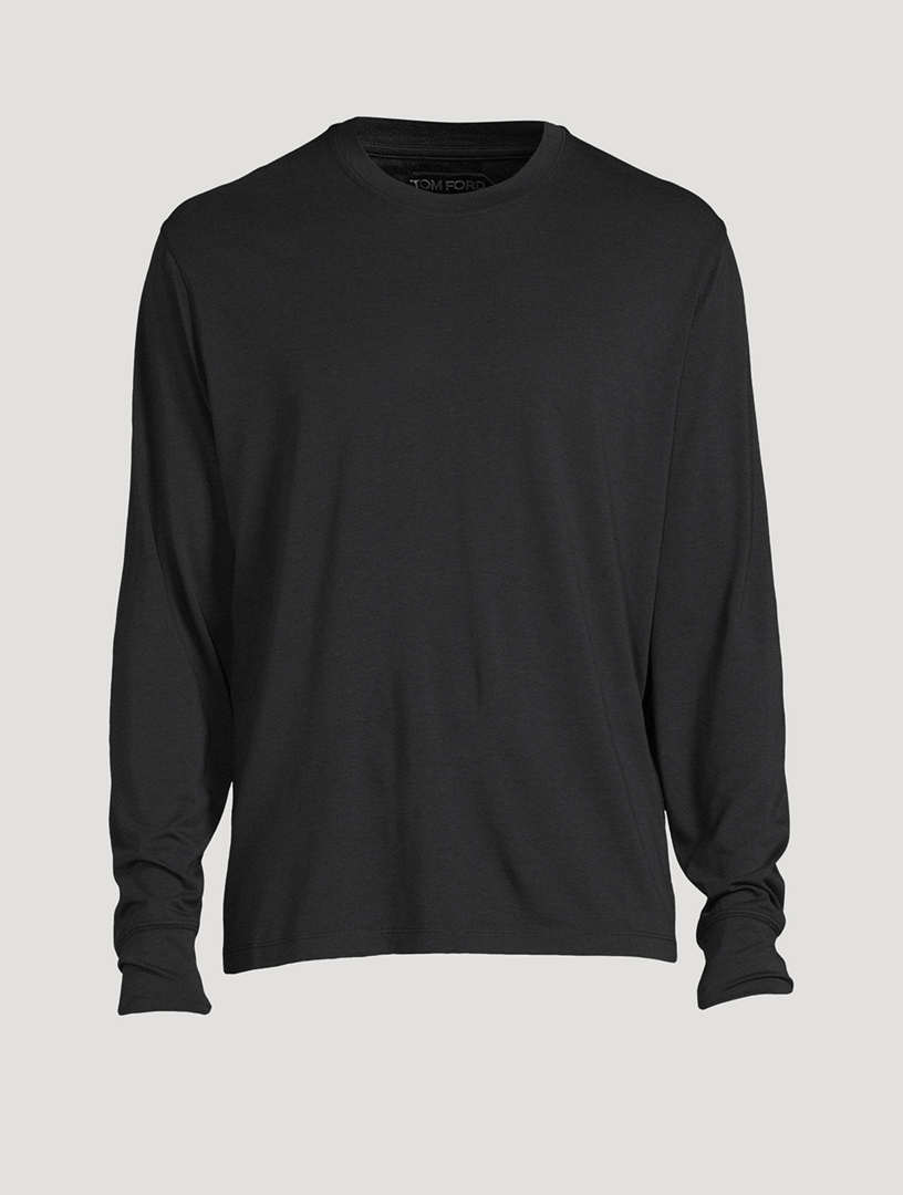 TOM FORD Long-Sleeve Crewneck T-Shirt | Holt Renfrew