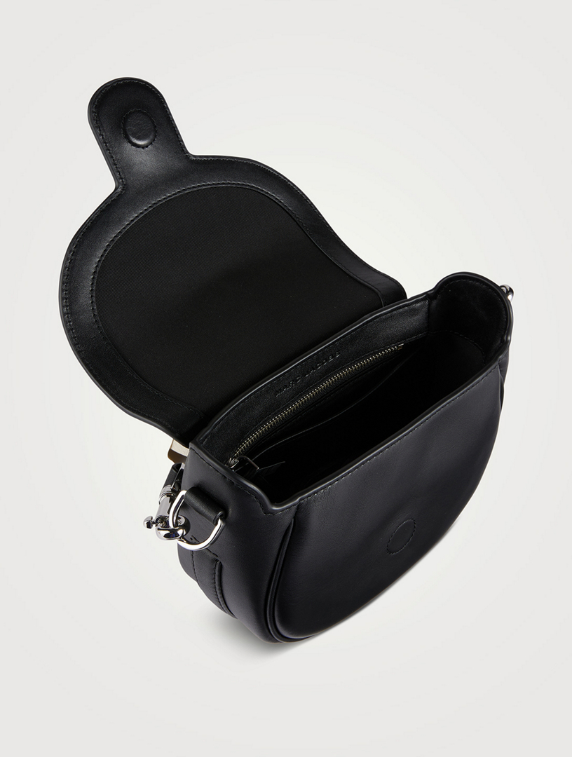 Marc jacobs saddle sale bag black