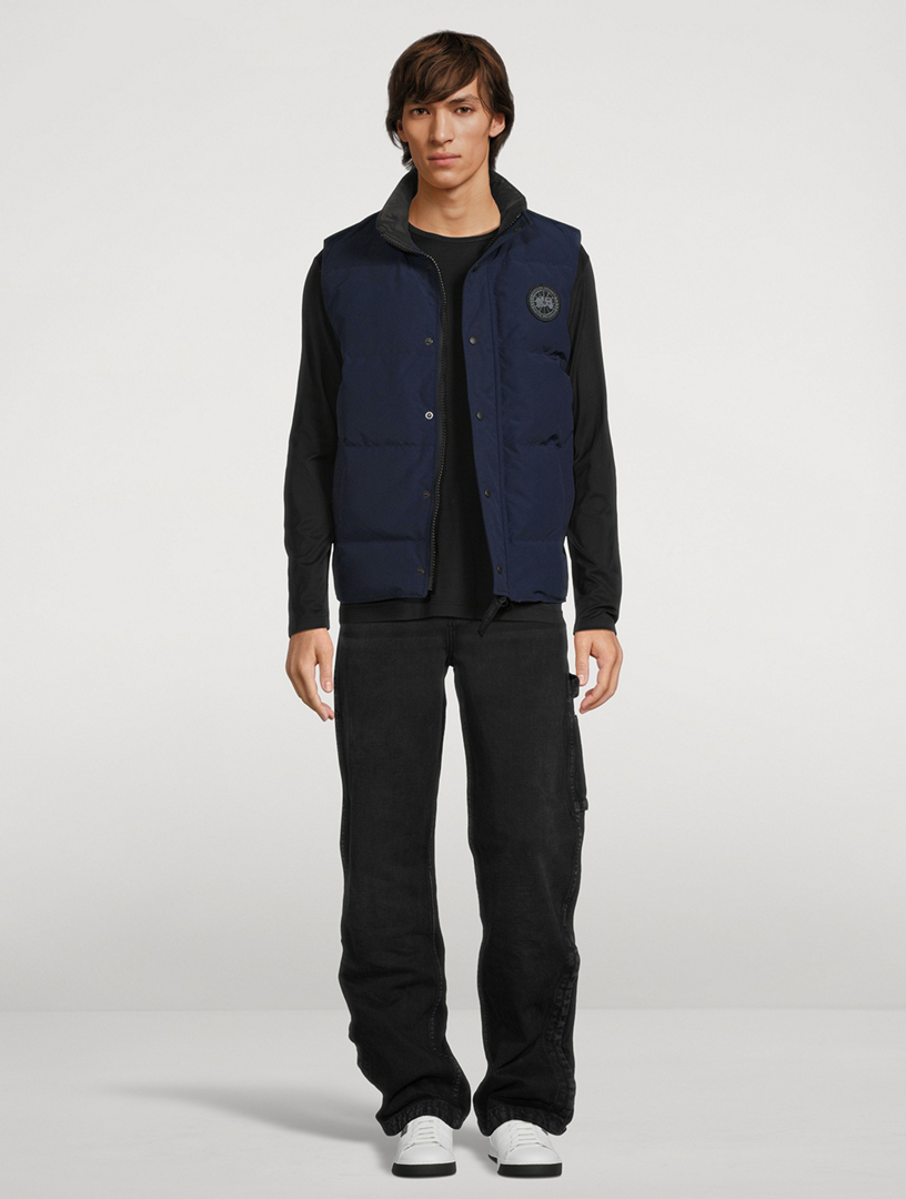 Canada goose freestyle shop crew vest black label