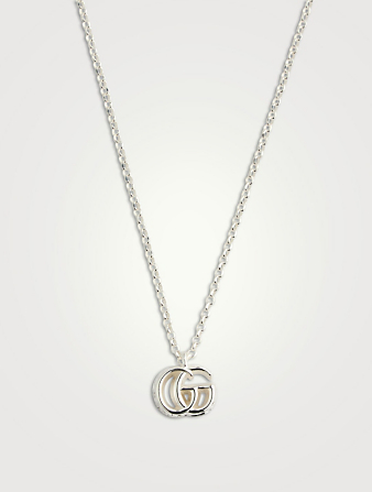 GG Marmont Silver Necklace