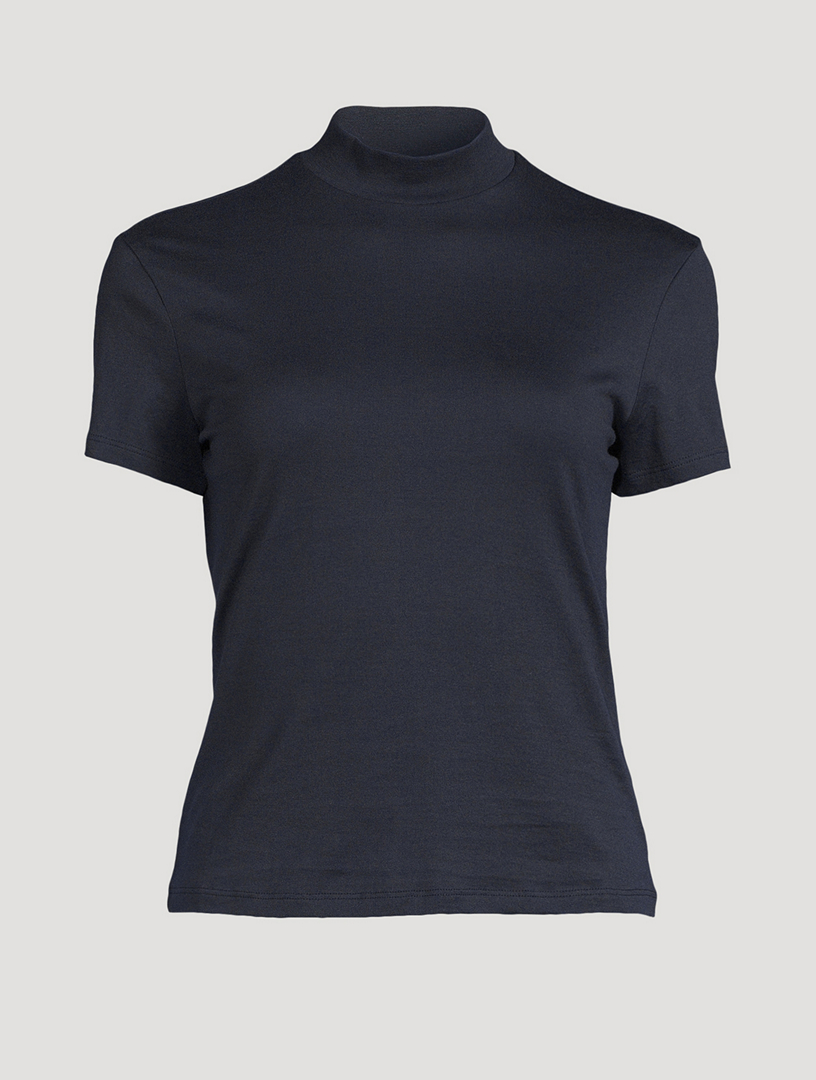 Women's Organic Cotton Turtlenecks and Mock Neck Tees