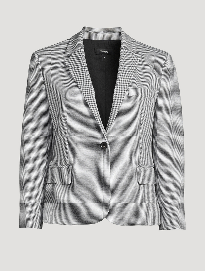 Theory sales shrunken blazer