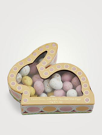 Miniœufs dans une boîte en forme de lapin