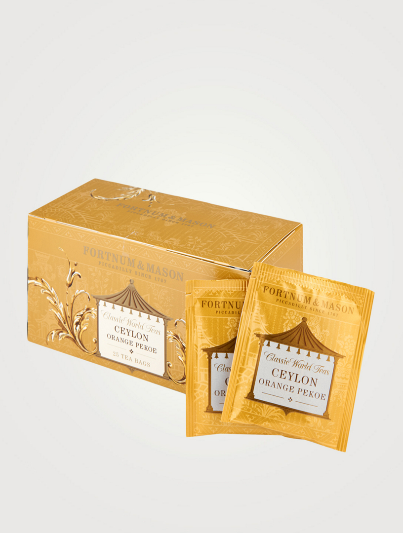 FORTNUM & MASON Ceylon Orange Pekoe 25 Tea Bags Holt Renfrew Canada