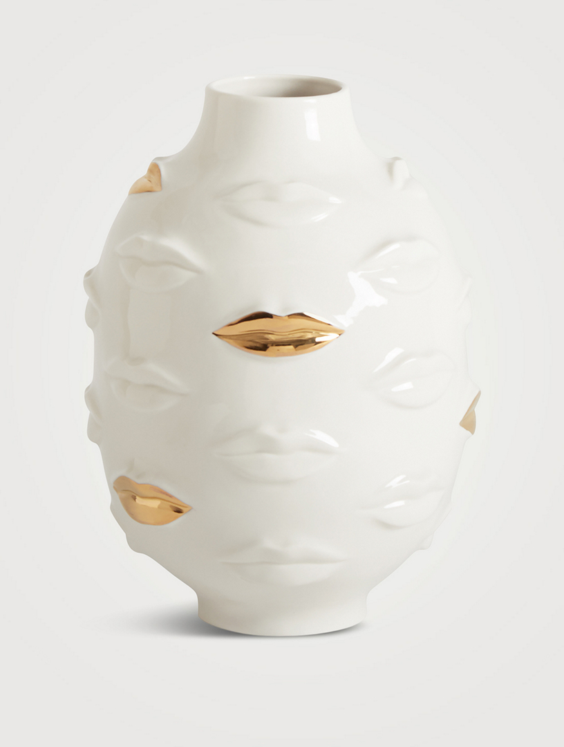 JONATHAN ADLER Gilded Muse Gala Round Porcelain Vase Holt Renfrew Canada